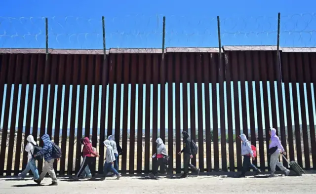 Pocos migrantes y una frontera vigilada: la imagen en El Paso a meses de las presidenciales
