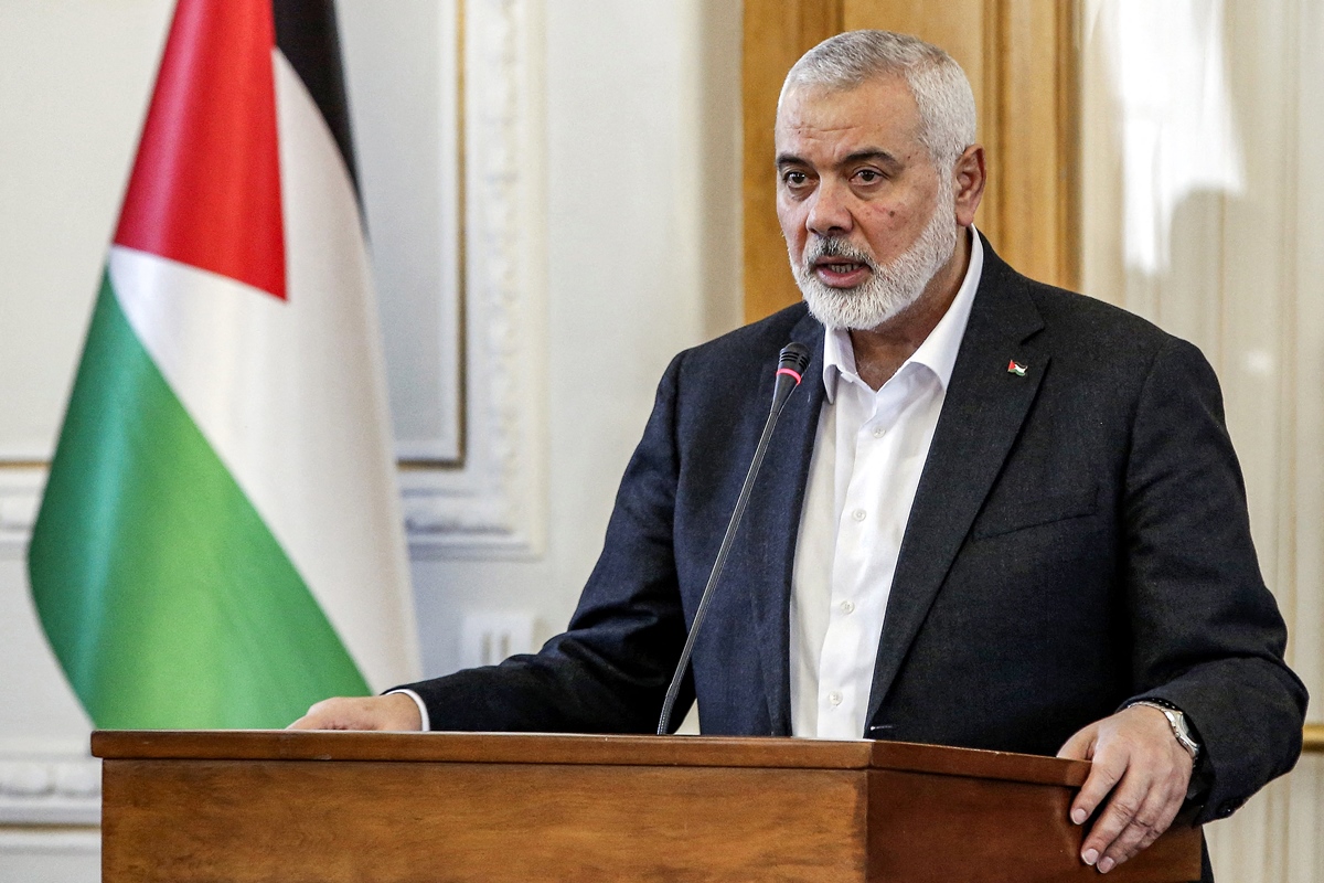 FILES-PALESTINIAN-IRAN-ISRAEL-CONFLICT-HAMAS-HANIYEH