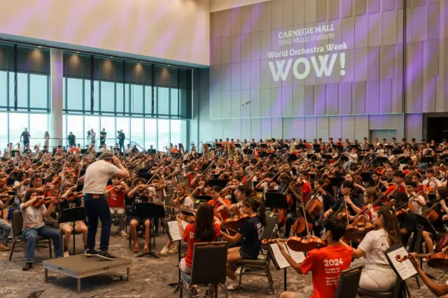 Semana Mundial de la Orquesta: jóvenes venezolanos encontraron un refugio musical en Nueva York