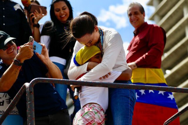 "Demostramos que la Libertad de Venezuela es una causa mundial", asegura María Corina Machado tras jornada de protestas