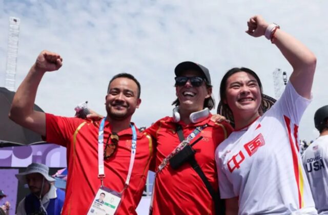 Cómo Daniel Dhers fue clave en la medalla de oro conseguida por China en BMX Freestyle en los Juegos de París 2024
