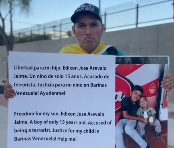 Exfutbolista Edixon José Arévalo exige la liberación de su hijo de 15 años: sufrió una parálisis facial