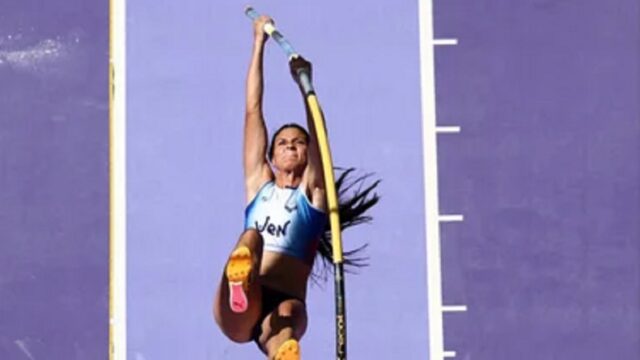 Robeylis Peinado saltó hasta la final en París 2024