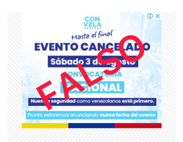 Comando con Vlza denuncia desinformación y ratifica movilización opositora para este sábado