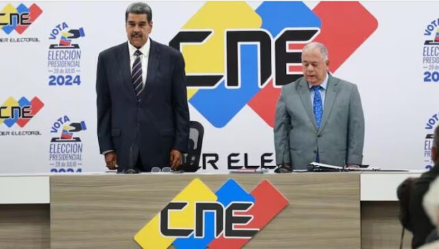 EE UU sanciona a miembros del CNE y del TSJ por proclamar "falsamente" la victoria de Maduro en las presidenciales