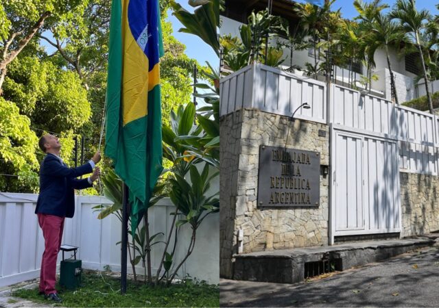 Opositor asilado alerta de la situación en la embajada de Argentina en Caracas
