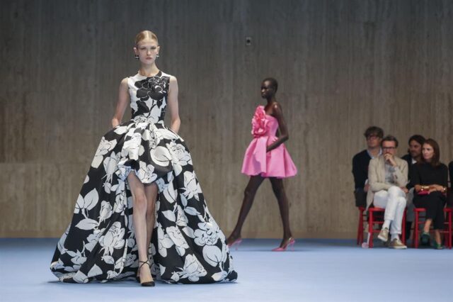 Carolina Herrera cultivó un jardín de flores en la Semana de la Moda de Nueva York
