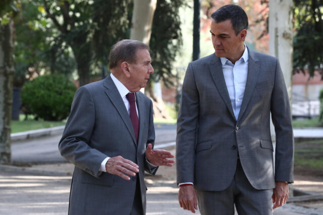 Pedro Sánchez tras el encuentro con Edmundo González: España seguirá trabajando por la democracia en Venezuela