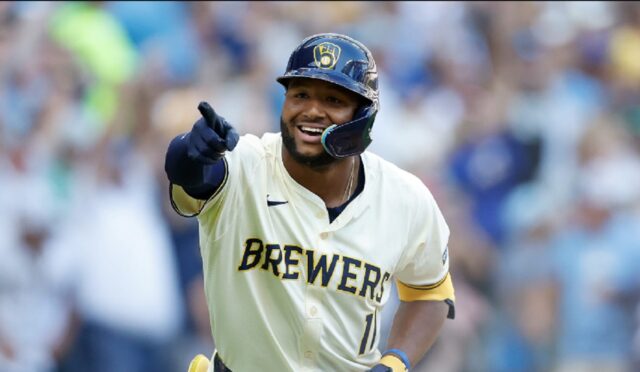 Jackson Chourio conectó Grand Slam en el triunfo de Cerveceros