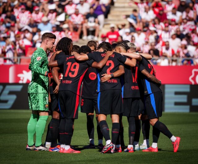 El Barcelona goleó 4-1 al Girona con doblete de Lamine Yamal