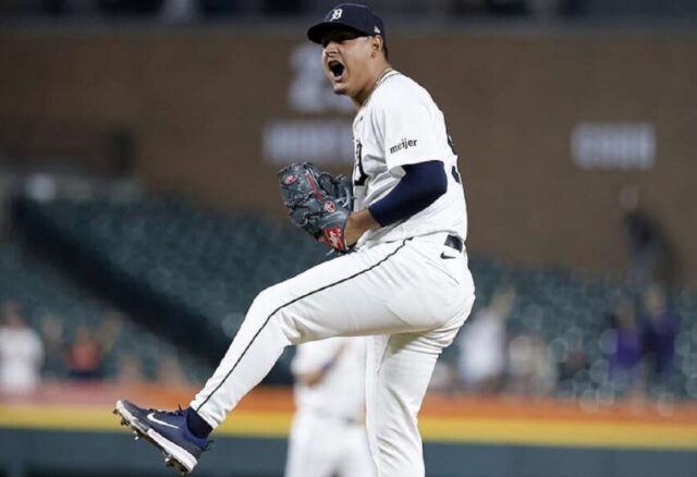 Keider Montero blanqueó a los Rockies en el mejor juego de su carrera