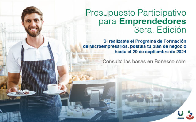Banesco abre convocatoria de Presupuesto Participativo para Emprendedores 2024