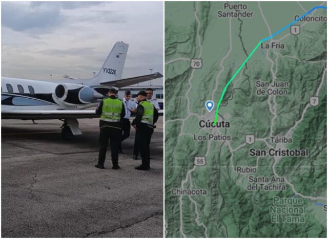 Lo que se sabe del avión venezolano que aterrizó en el aeropuerto de Cúcuta