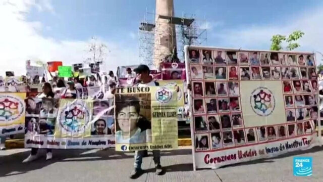 Familiares de desaparecidos protestaron en Guadalajara, epicentro de las desapariciones forzadas