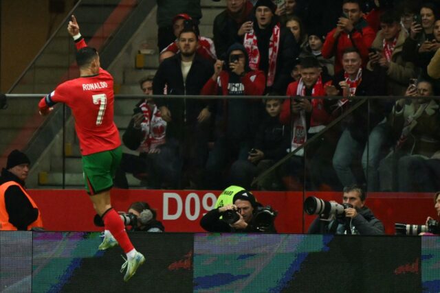El Portugal de CR7 brilla en Varsovia con victoria 3-1 ante Polonia