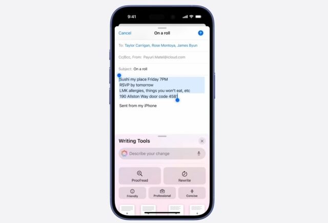 Apple Intelligence desplegará sus primeras herramientas en iOS 18.1 el 28 de octubre