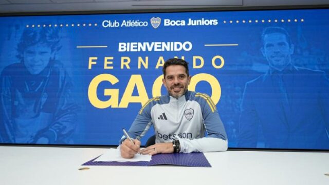 Fernando Gago se reencuentra con Boca Juniors desde el banquillo