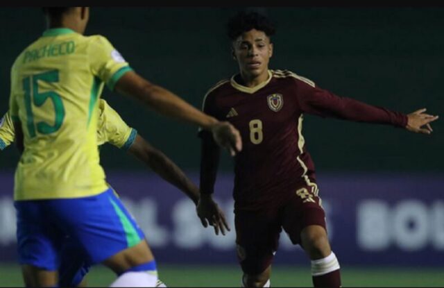 La Vinotinto Sub-15 debutó con derrota en el Suramericano