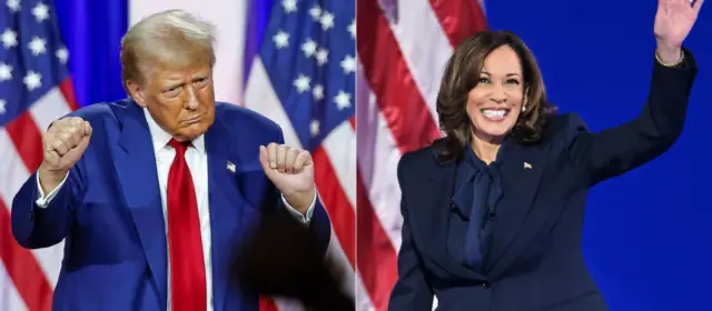 Trump y Harris piden el voto a los latinos en EE UU