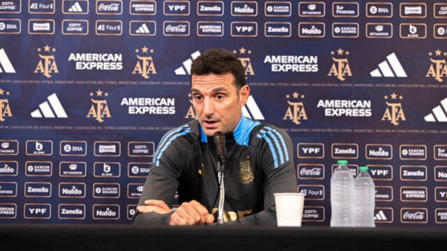 Scaloni sobre el mal estado del campo en Maturín: "No había condiciones para jugar hoy"