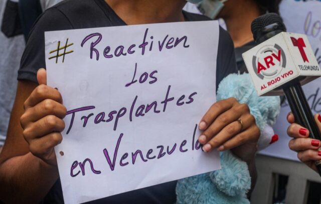 Piden reactivación del programa de trasplantes en Venezuela en el Día mundial de la donación de órganos