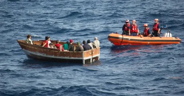 Detienen a 39 migrantes, venezolanos entre ellos, tras desembarcar en Puerto Rico