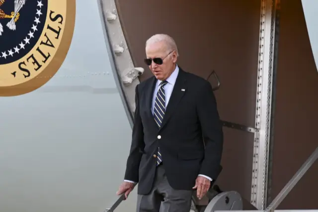 Joe Biden canceló su viaje a Italia por incendios en California