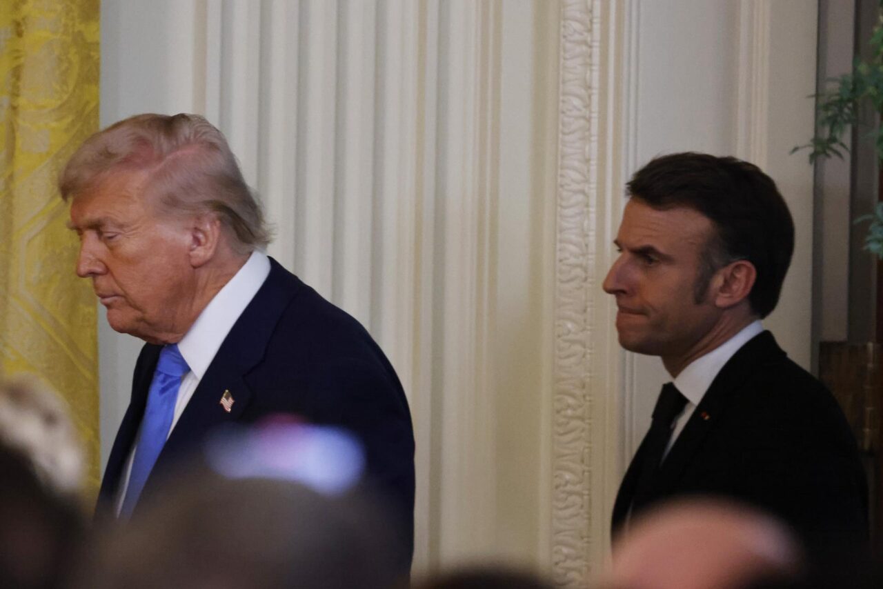 Macron junto a Trump: "La paz no debe suponer la rendición de Ucrania"