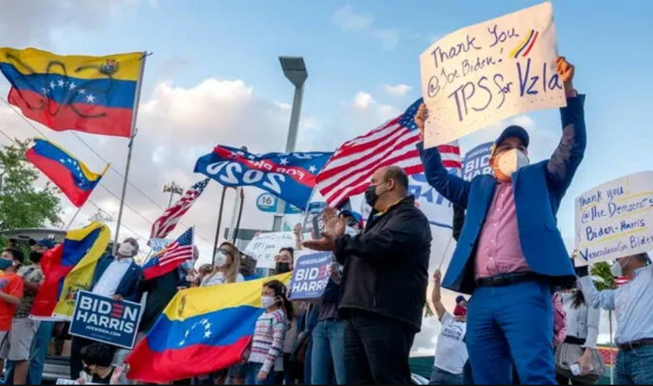 Los grupos de defensa de inmigrantes en Maryland y California piden revertir la terminación del TPS, que afecta a cerca de 300,000 venezolanos en EE. UU. Foto: EFE