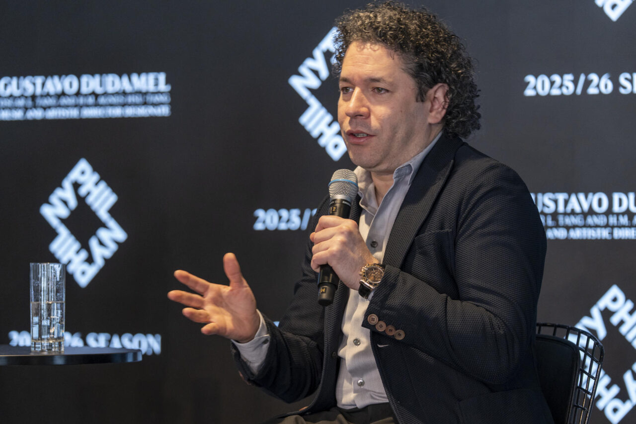 Dudamel promete que la música latina estará muy presente en la Filarmónica de Nueva York