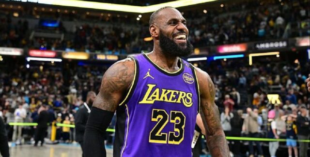 LeBron James decisivo en el triunfo de los Lakers