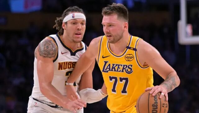 Los Lakers logran una victoria clave con Doncic inspirado