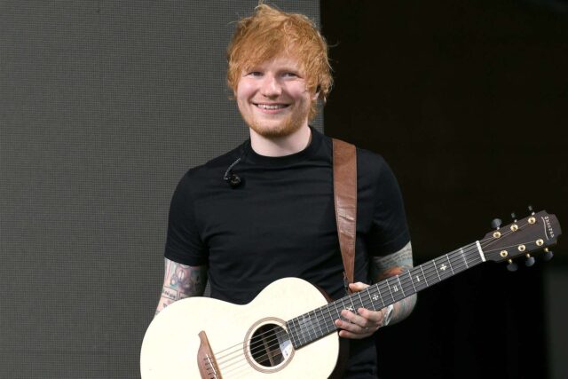Ed Sheeran sorprendió con concierto al aire libre en Nueva Orleans