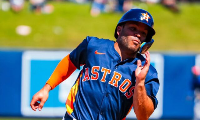José Altuve conectó su primer doble en la pretemporada