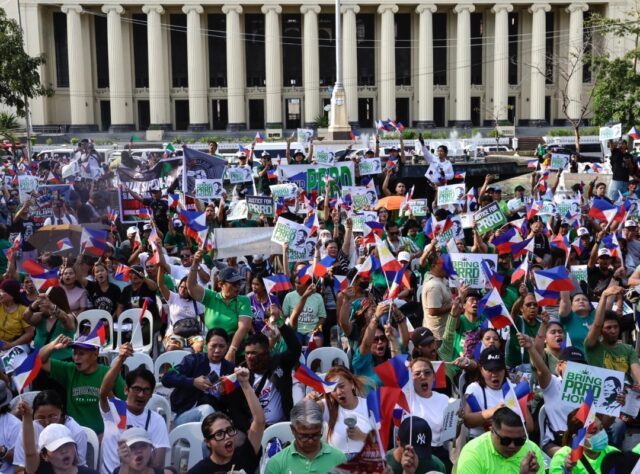 Manifestaciones en Manila: Cientos de personas exigen el regreso de Rodrigo Duterte
