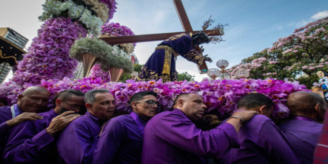 El Nazareno inicia visita por iglesias de Caracas al cumplirse 350 años de su consagración