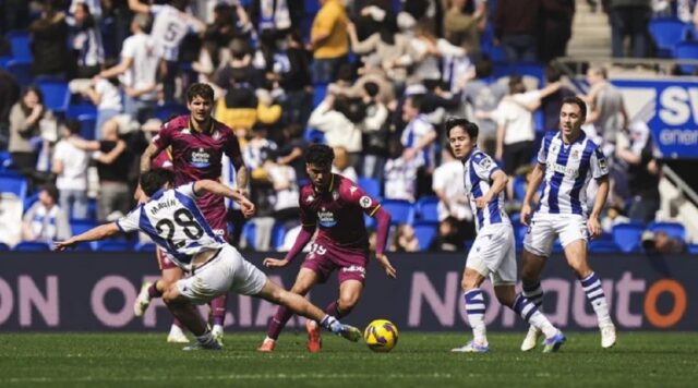 Aramburu y Machís se enfrentaron en la Liga Española