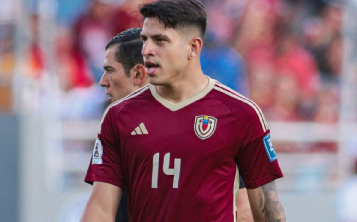 Rubén Martínez llegó a la concentración vinotinto con una molestia que poco después se confirmó como lesión Foto Archivo