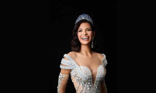Miss Universo le obsequió a Sheynnis Palacios la corona de su reinado