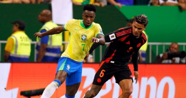 Vinícius salvó a Brasil en las Eliminatorias Suramericanas