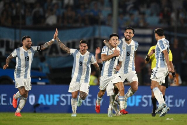 Argentina venció a Uruguay: le basta con un empate para clasificar al Mundial