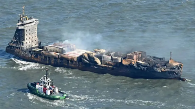 “Apareció de la nada”: 4 preguntas y dudas sobre el choque entre un buque petrolero y un carguero en el mar de Norte