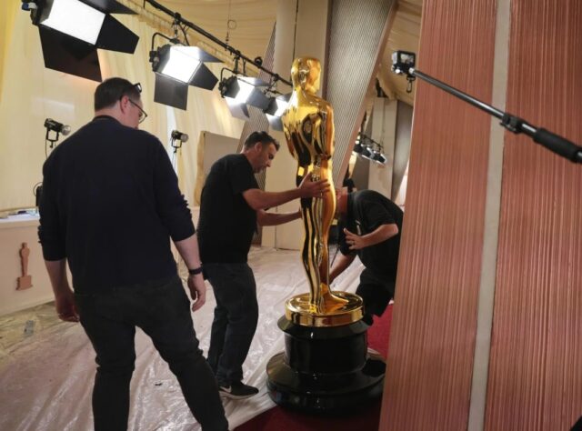 Hollywood afina los últimos detalles para los Oscar entre preparativos y curiosos