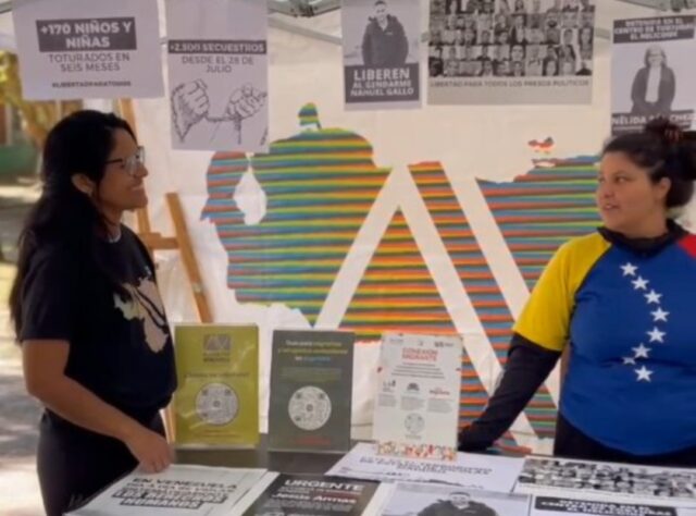 Venezolanos en Argentina denuncian violaciones de DD HH en la ESMA