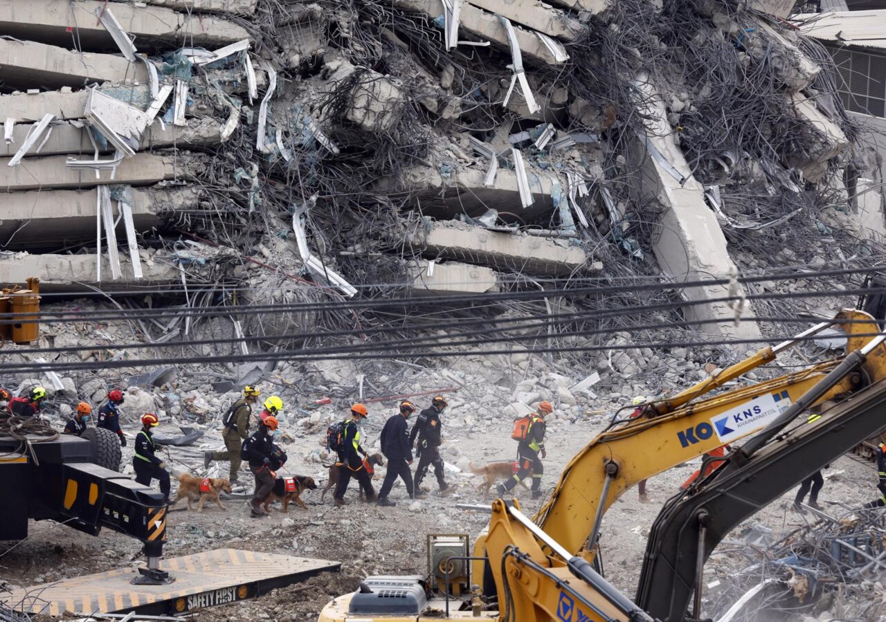 Search operations continue in Bangkok following building collapse