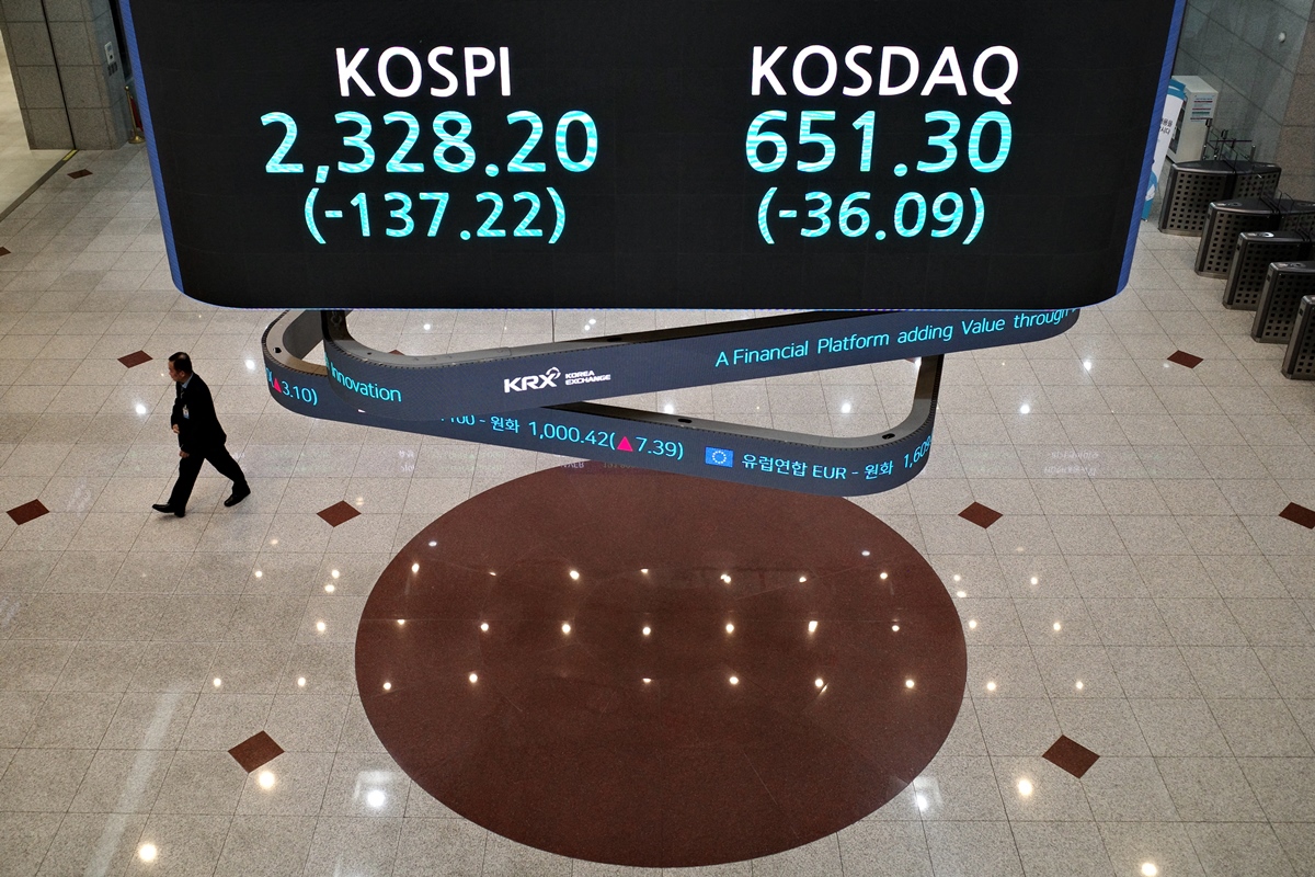 SKOREA-US-TRADE-STOCKS-TARIFFS-CLOSE