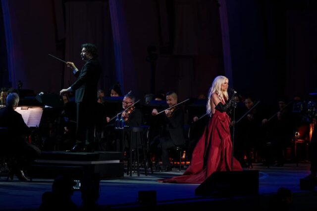 Concierto We Love LA unió a Christina Aguilera y Gustavo Dudamel en Hollywood Bowl