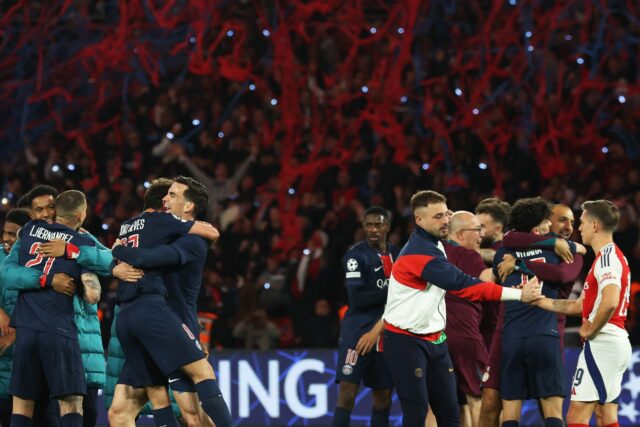 El PSG venció al Arsenal y jugará la final de la Champions League contra el Inter