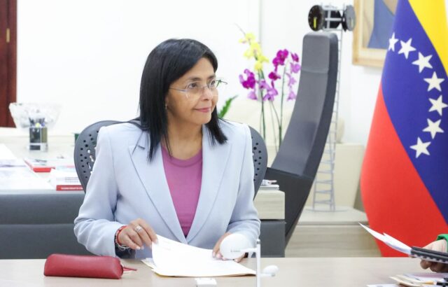 Delcy Rodríguez sobre disputa por el Esequibo: "Guyana no tiene otra opción que negociar"