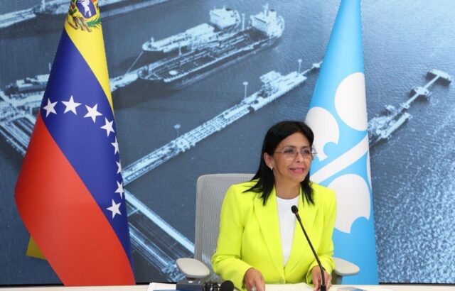 Delcy Rodríguez dice que elección del 25 de mayo es trascendental para elegir cargos en el Esequibo